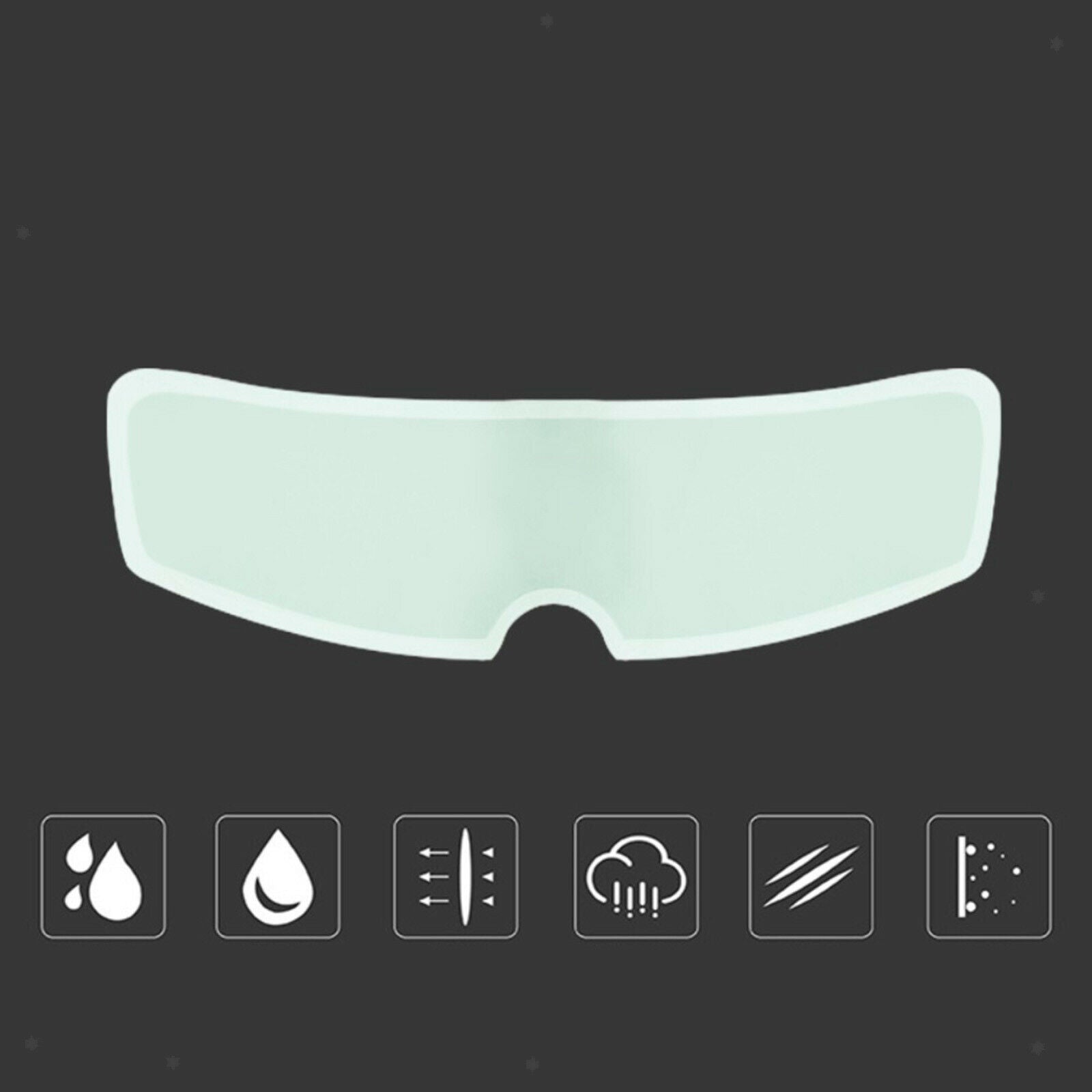 Helmet Anti-Fog Patch film, Universal  Lens Fog Resistant Films