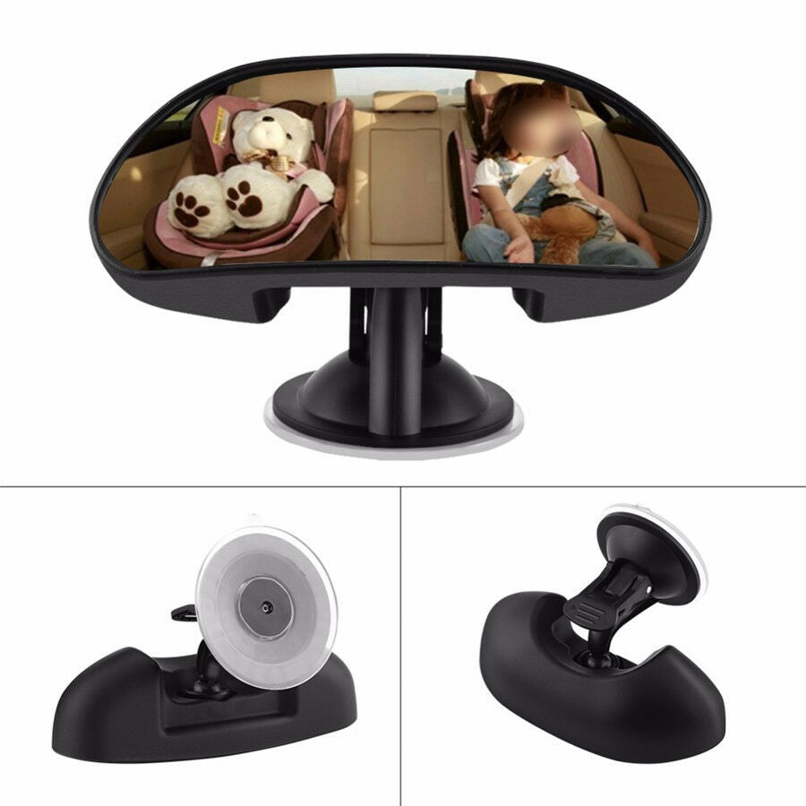 Compact 360 Â° Rotatable Car Back Seat Baby View Mirror Suction Cup Shatterproof