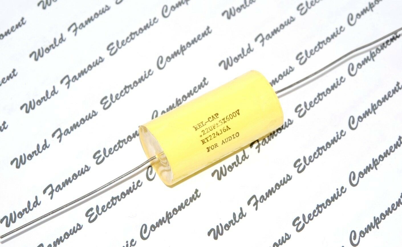 1pcs-REL-CAP RT 0.22uF (0.22µF) 600V 5%  Capacitor RT224J6A For Audio