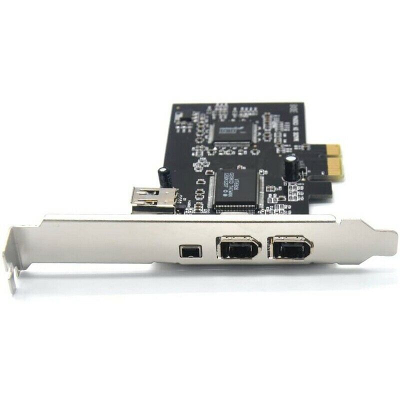 PCIe 3 Ports 1394A Firewire Expansion Card, PCI Express 1X to IEEE 1394 AdapS2C4