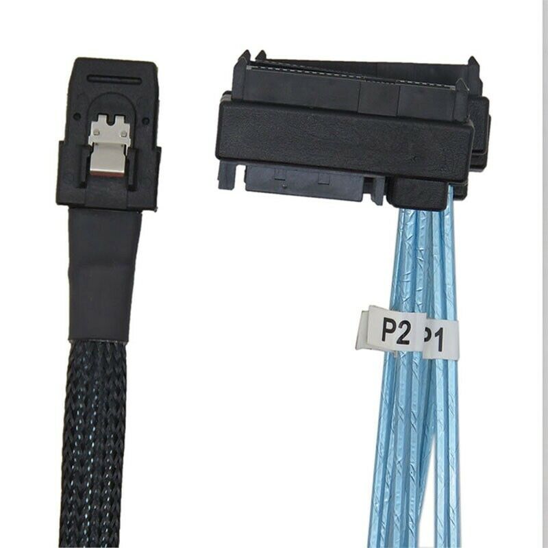 Mini SATA Power Cable SAS36P SFF-8087 to SFF-8482 SAS29+15P Connector Cable 4 S8