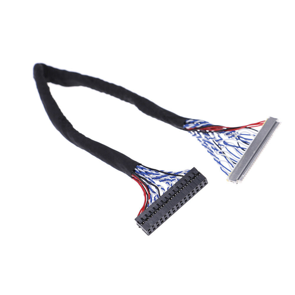 25cm 8 bit lvds cable fix-30 pin 2ch for 17-26inch lcd/led panel controlle.l8