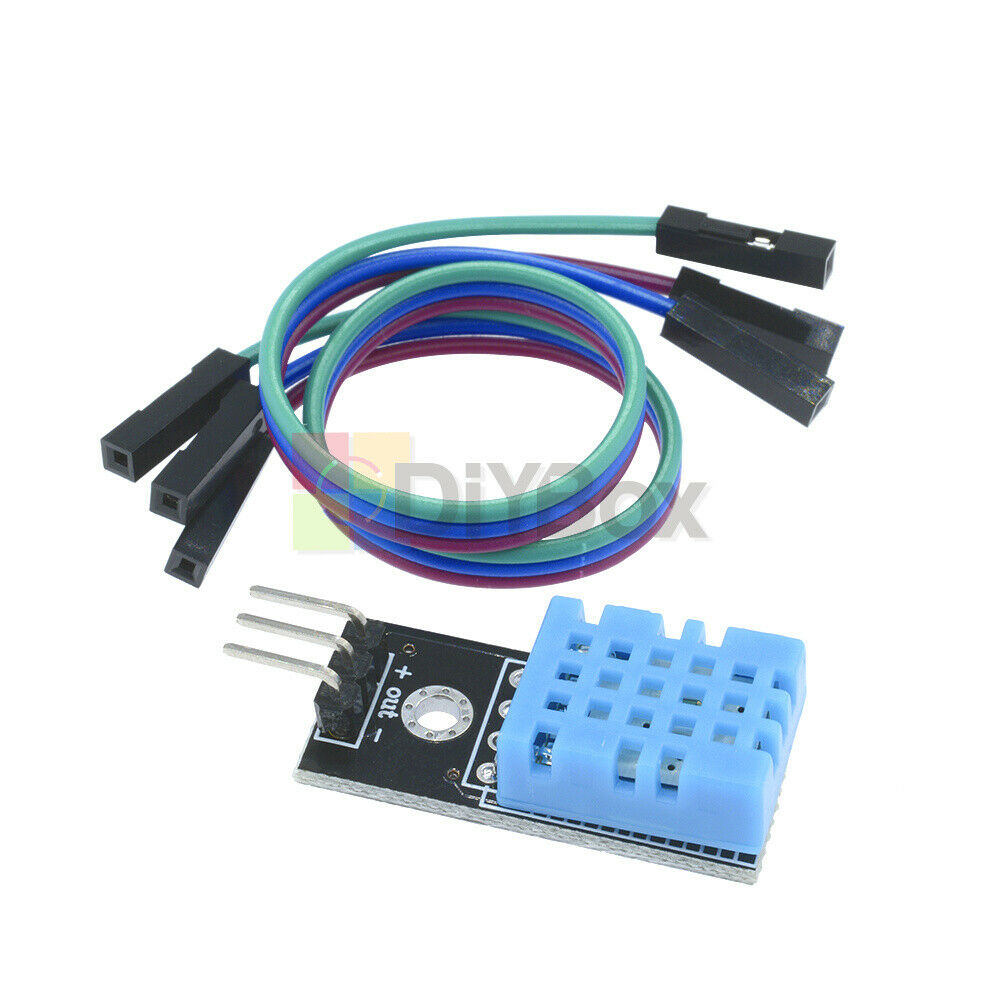 10Pcs 5V DHT11 DHT-11 Temperature & Relative Humidity Sensor Module for Arduino