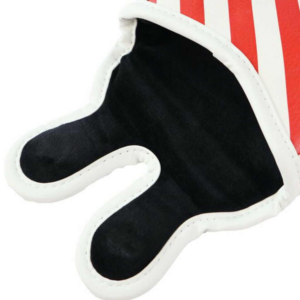 Deluxe PU Leather Mallet Putter Headcover - Replacement Golf Putter Cover - USA
