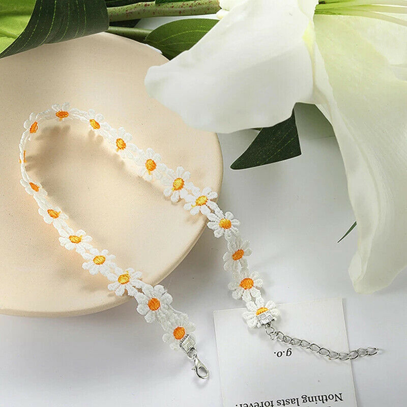 Classic Fashion Daisy Collar Women Lace Collar Party Jewelry Gift For LadyB Rf