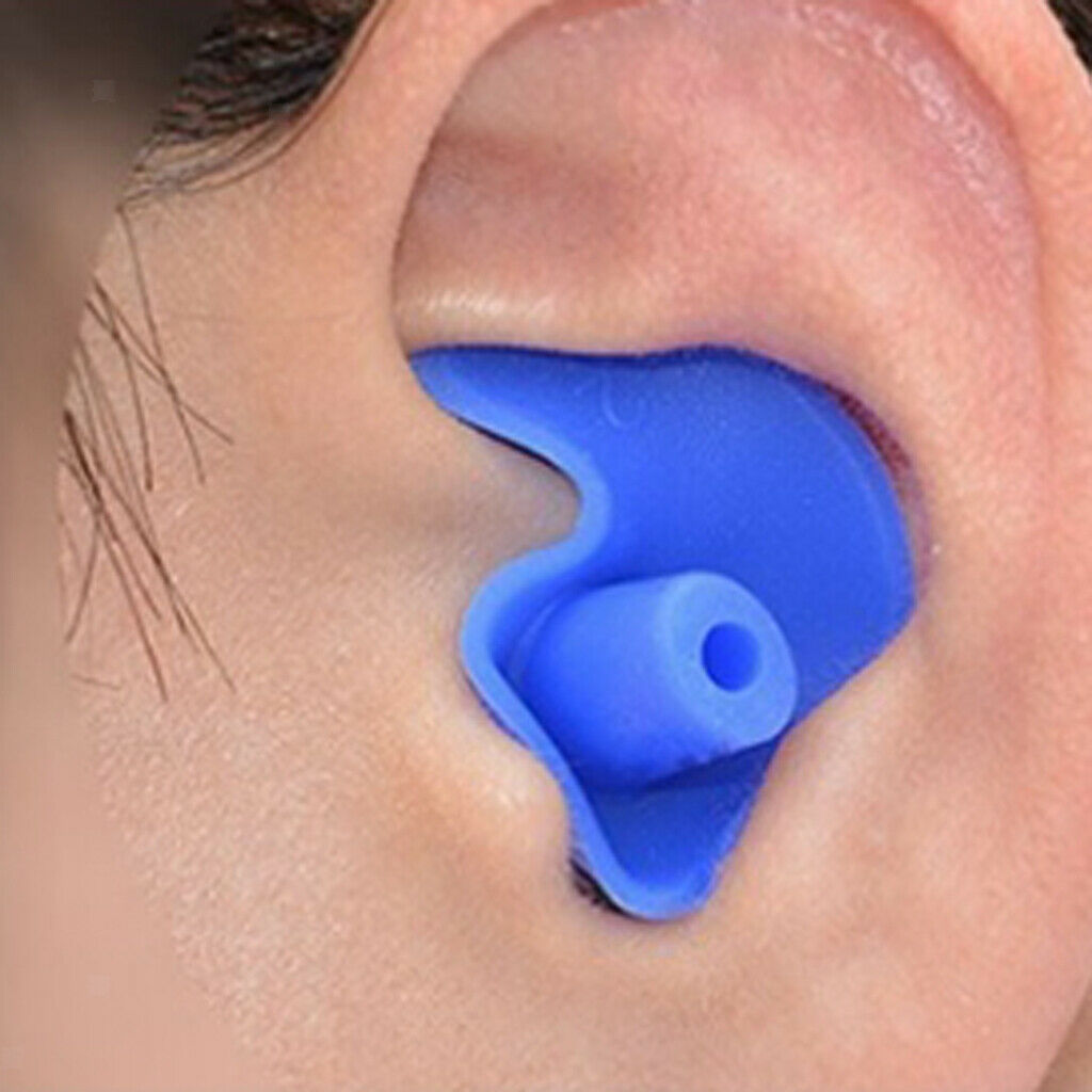 Swimming Plug Snorkeling Diving Dive Earplug Shower Sleeping Noise Orange