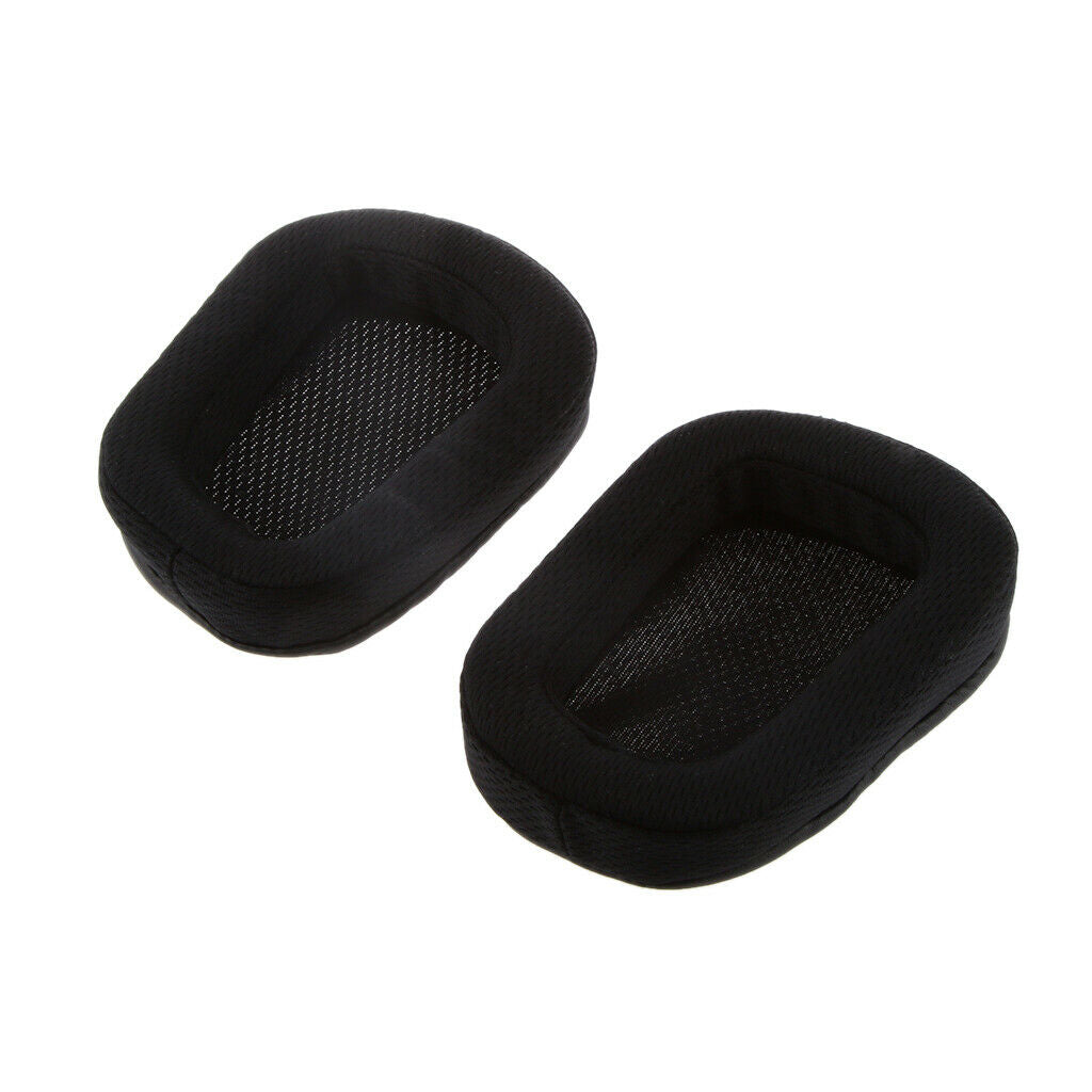 New Black Foam Soft Earpads Ear Cushions 70mm For for for logitech G933 G966