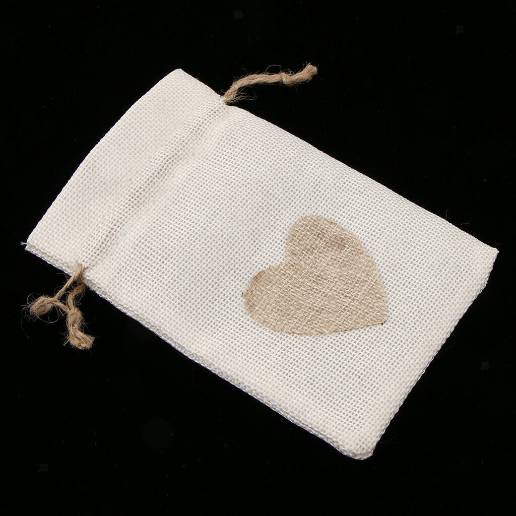 20 x Burlap Bags with Drawstring , Treat Bags for Wedding Party,Arts & Crafts
