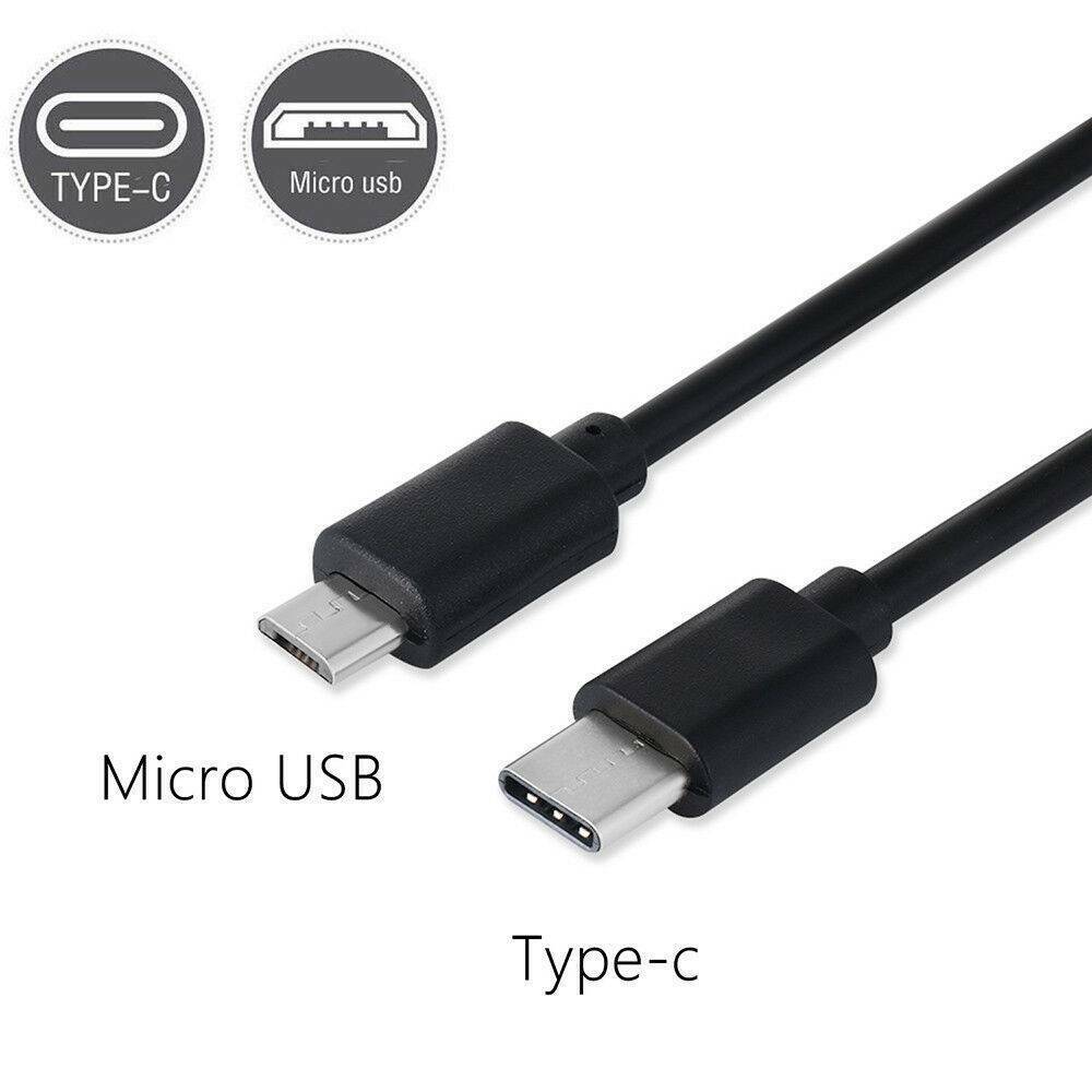 Micro USB Type C Male To Micro B Male 5Pin Sync OTG Adapter Lead Data Cable