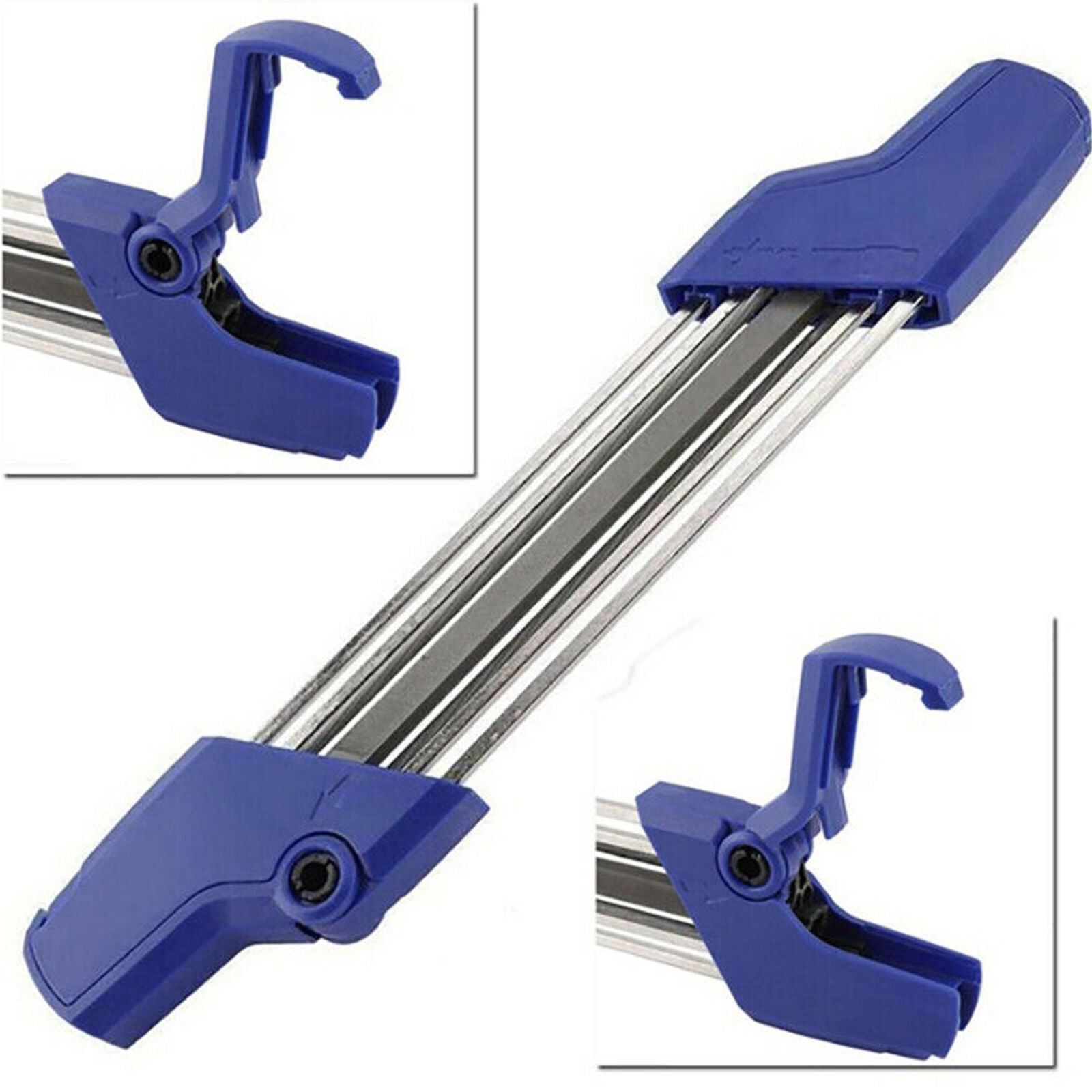 For 2 in 1 Chainsaw Chain Fast Sharpener Metal File 3/8" 4.0mm