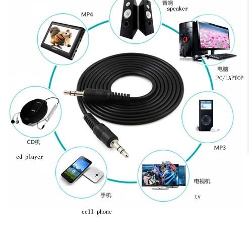Premium 3.5mm Audio Aux lead cable cord for Beats Beatbox Portable Speaker