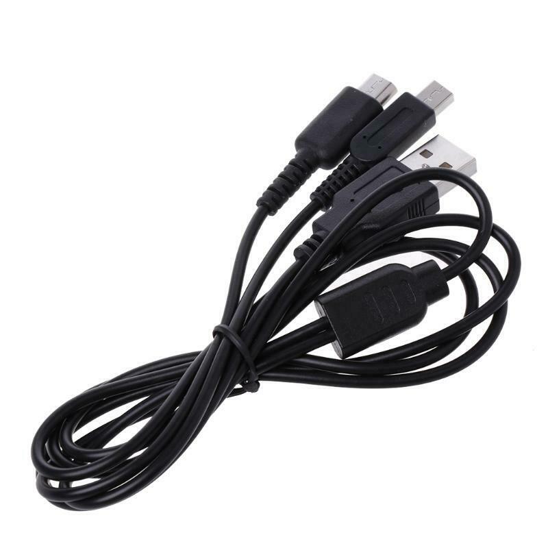 2-In-1 USB Power Charging Cable Y-Splitter Cord For 3DS NDSI DS Lite