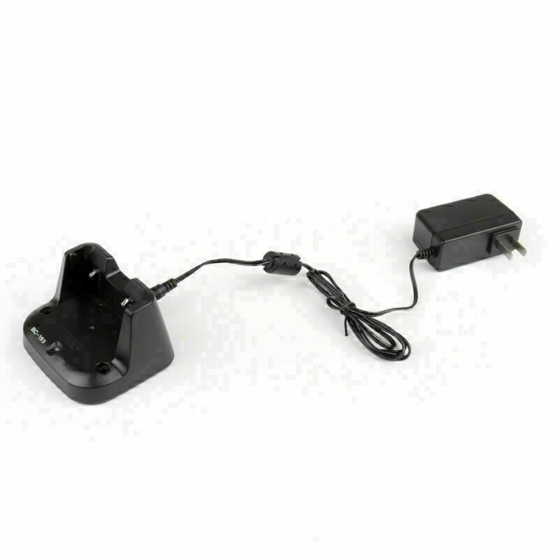 1x Desktop Battery Rapid Charger For ICOM BC-193 IC-V80 Radio Walkie Plug CA CN