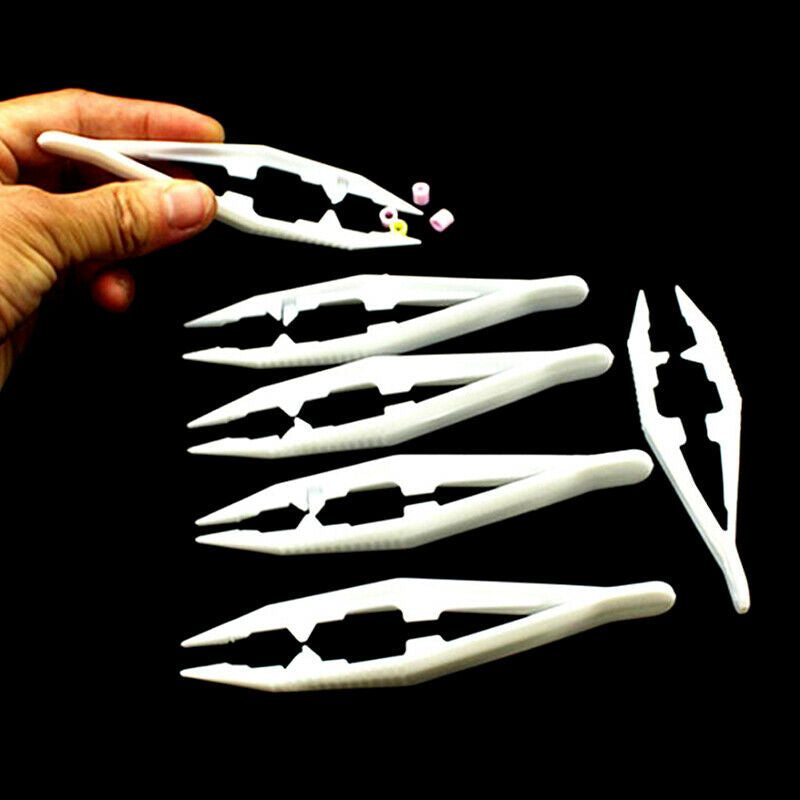 10Pcs/Set Tweezers For 5mm 2.6mm Hama Perler Beads Tool Kids Fuse Bead DIY T Tt