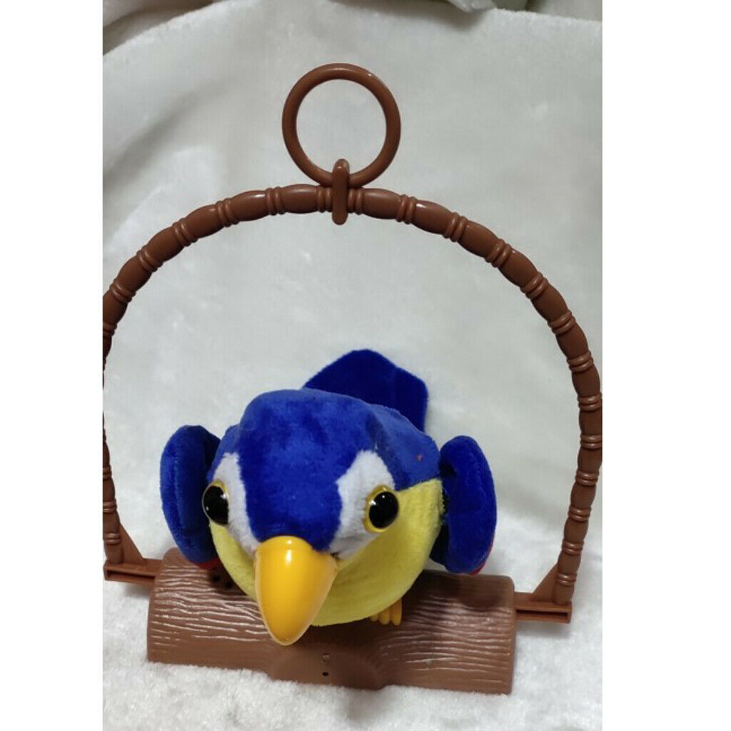 Funny Electric Pet Plush Talking Repeat What You Say Parrot Animal Toys