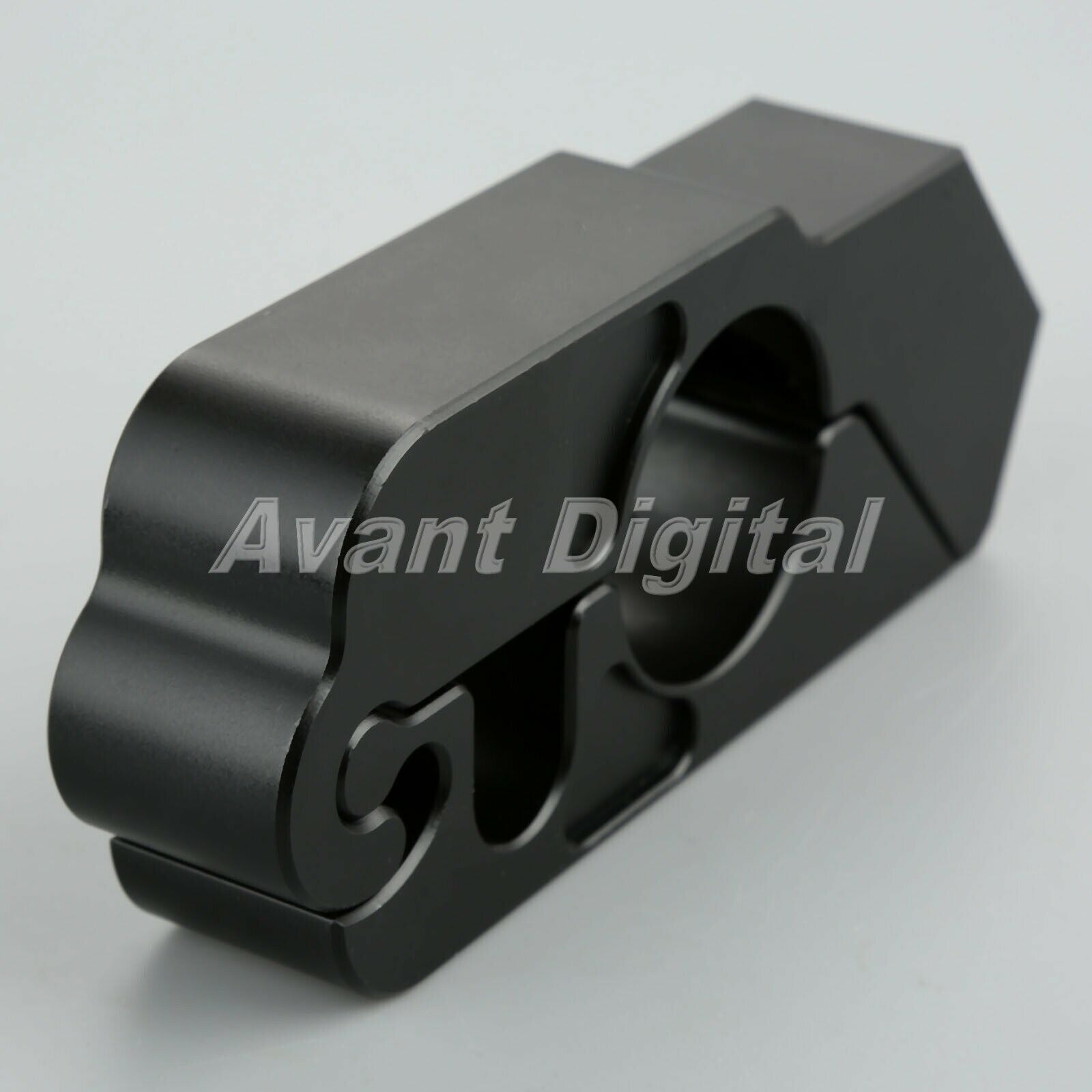 1X CNC Aluminum Motorcycle Handle Grip Brake Lever Anit Theft Security Caps-Lock