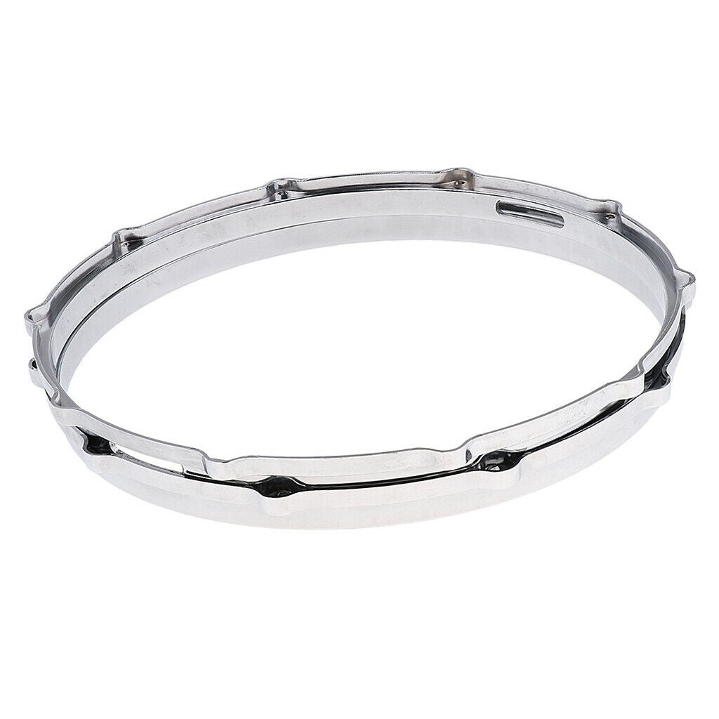 2pcs 14 Inch Snare Drum Plating Hoop Ring for Percussion Parts Accessories