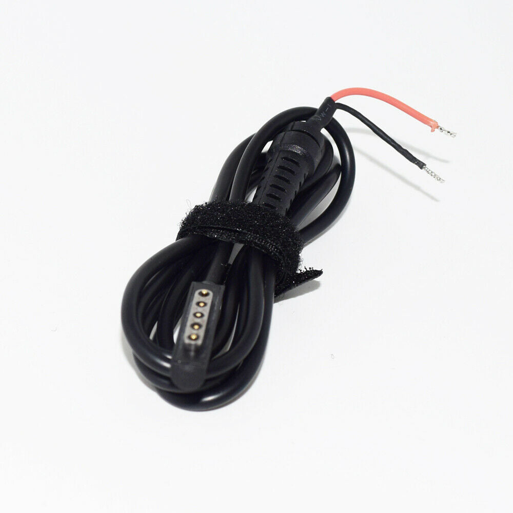10pcs 1.2M/4FT Microsoft Surface RT Pro 2 Tablet Pigtail DIY Cord Cable Black