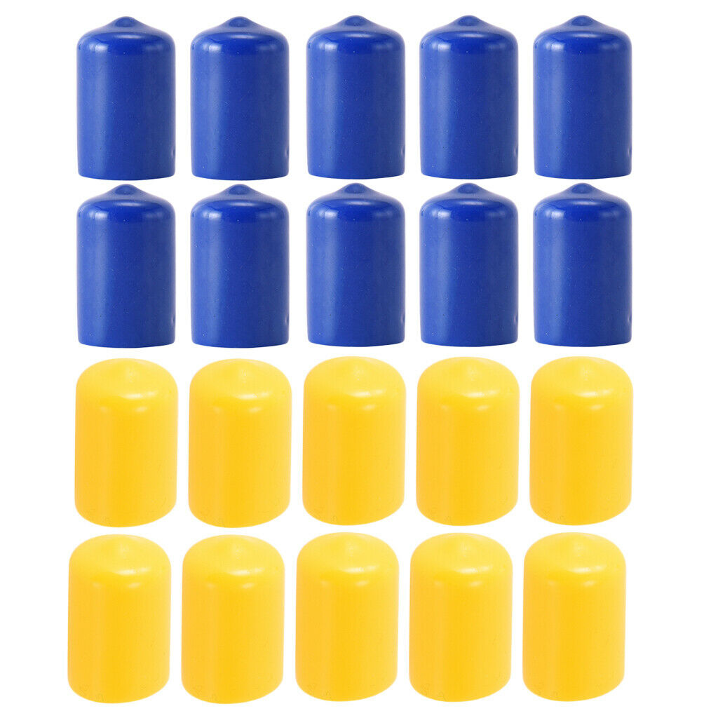 20 Pieces Durable Pool Cue Protector Billiards Equipment, 5" Inner Diameter