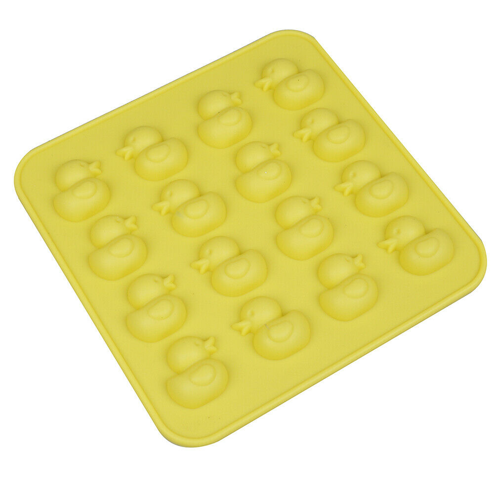 Cute Duck Silicone Mold DIY Chocolate Ice Biscuit Candy Moul.l8