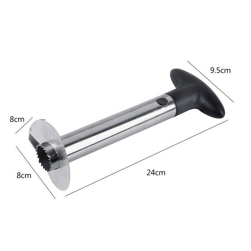Stainless Steel Easy Kitchen Tool Fruit Pineapple Corer Slicer Cutter Peeler