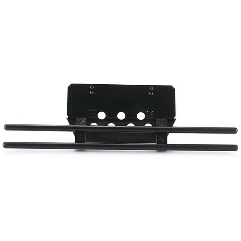 2X(RC Car Parts Rear Bumper + Chassis Guard Set Black for 6 4 G500 G63 O2Z4)
