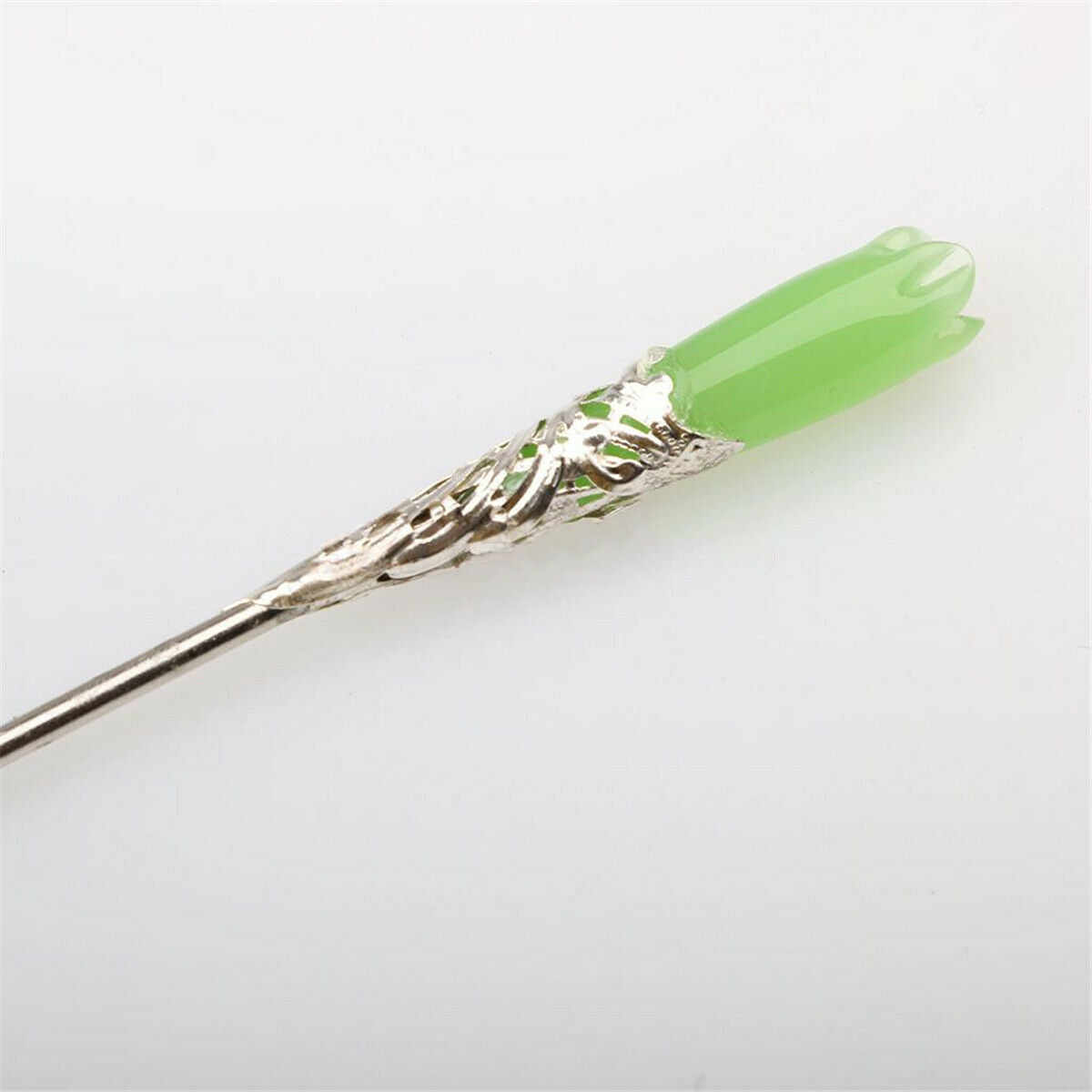 Chinese Chic Retro Classic Green Jade Hair Stick Chignon Chopstick Hairpin Gifts