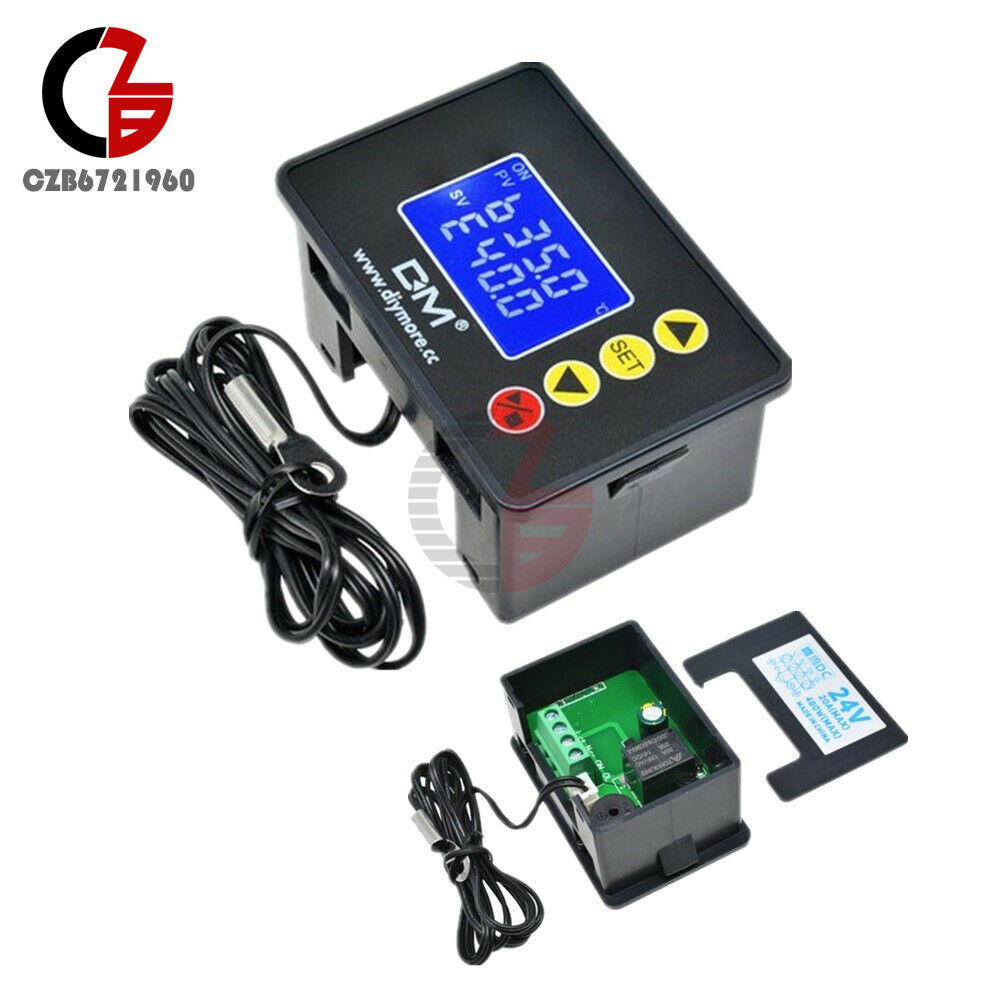 DC24V 480W 1.37" inch LCD Microcomputer Temperature Controllor With NTC Cable
