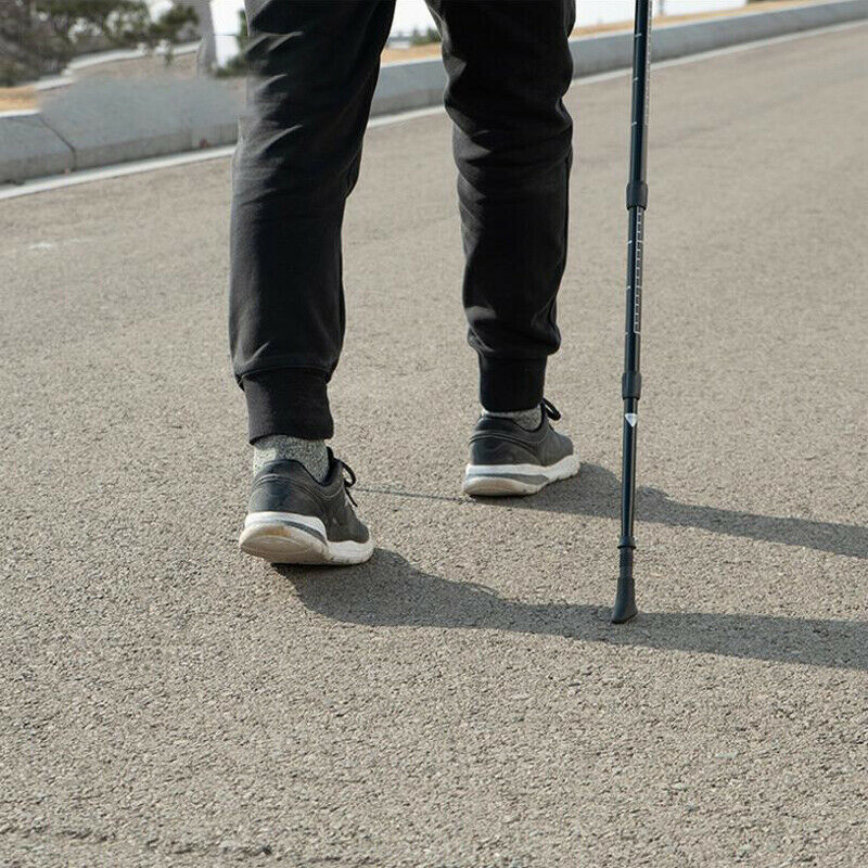 2Pcs Trekking Pole Protector Caps Climb Hike Walk Stick Cane Rubber Tip C.l8