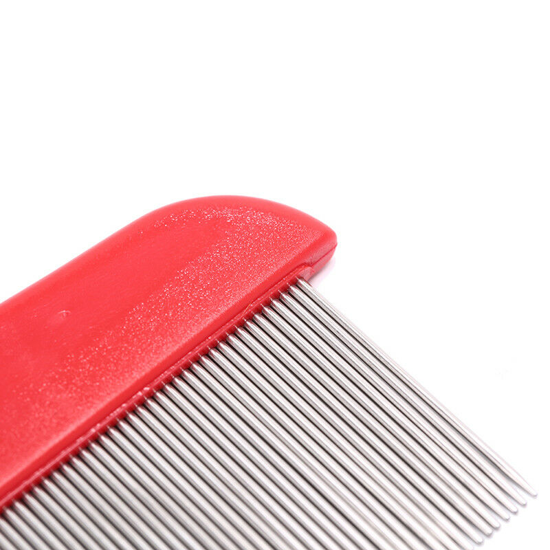 dogs cats hair removal comb stainless steel lice comb lice flea nit hair c.l8