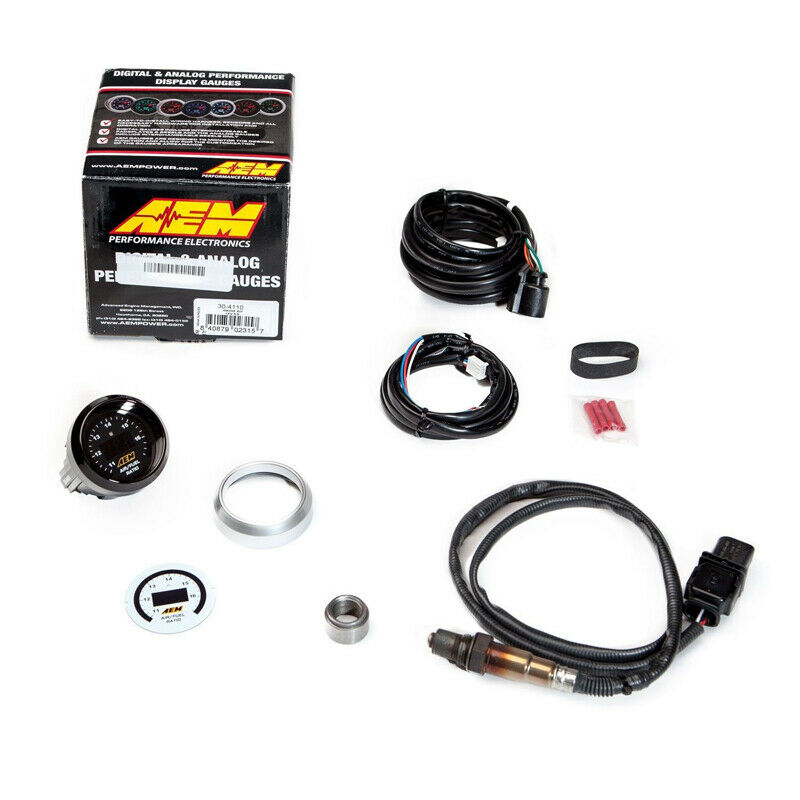 30-4110  6 IN 1 WIDEBAND GAUGE KIT UEGO CONTROLLER O2 OXYGEN AIR FUEL