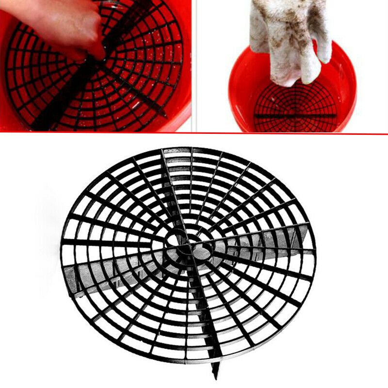 23.5cm Car Wash Grit Guard Insert Board Water Bucket Filter Antiscratch Strainer
