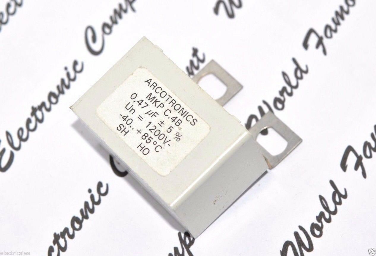 1pcs - ARCOTRONICS SNUBBER 0.47uF (0,47µF) 1200V 5% Film Capacitor (MKP C.4B)