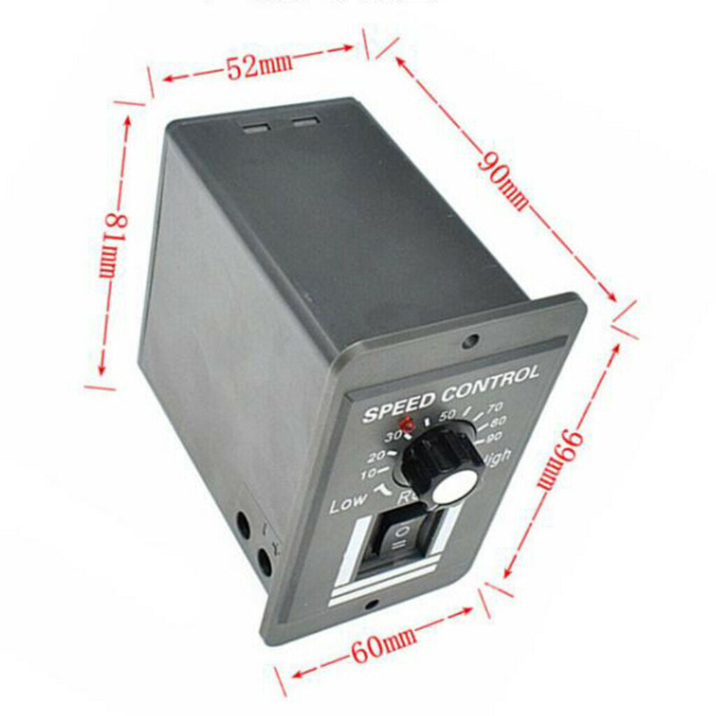X0920 DC Motor Speed Control PWM Pulse Width Speed Controller Switch 20A