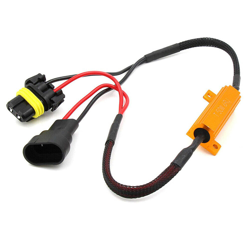 9005/9006 LED DRL Headlight Fog Light Canbus Load Resistor Canceller Decoder