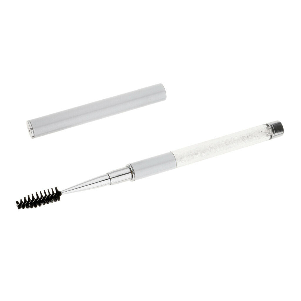 3PCS Reusable Eyelash Brushes Mascara Wands Eye Lash Eyebrow Applicator Cosmetic