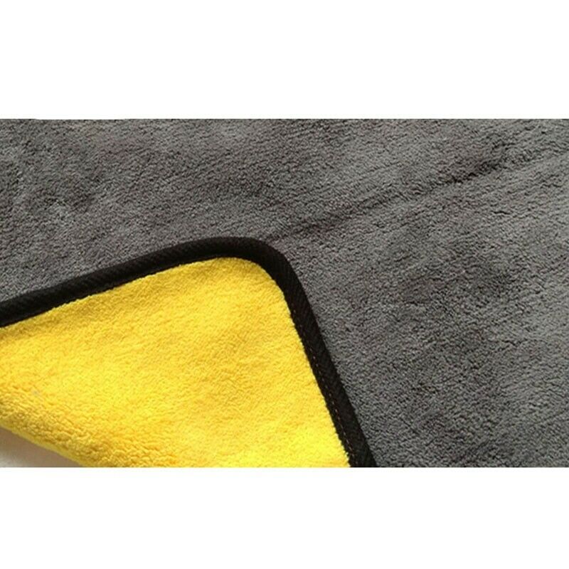 4 Pack Premium Ultra Thick Plush Microfiber Towel, Professional Double Layer SX7