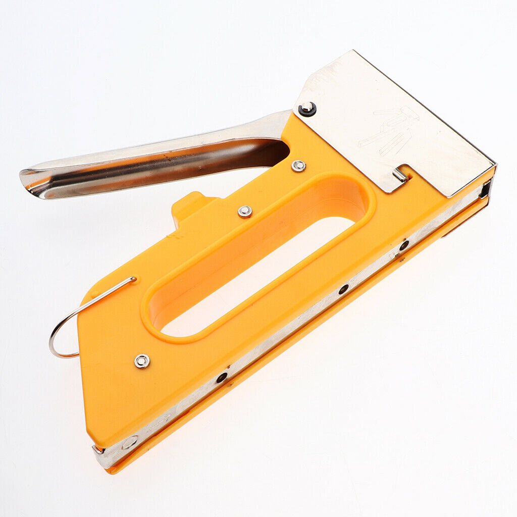 1Pcs Heavy Duty Manual Staple Gun Tacker Nail Gun