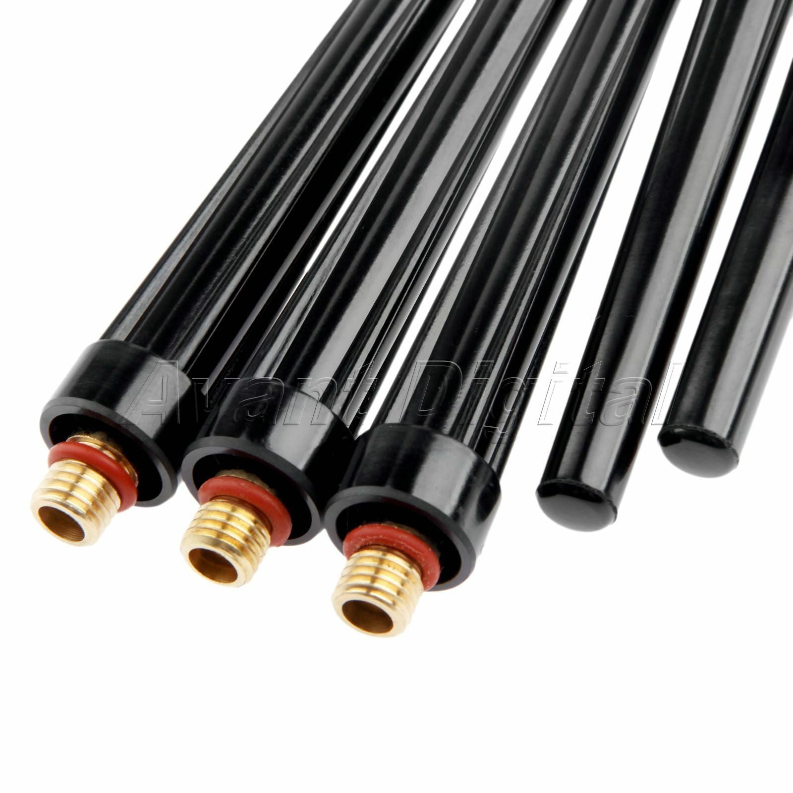 5pcs 41V24 Long Back Cup for WP-9 WP-20 WP-25 Tig Welding Torch Replacement Kit