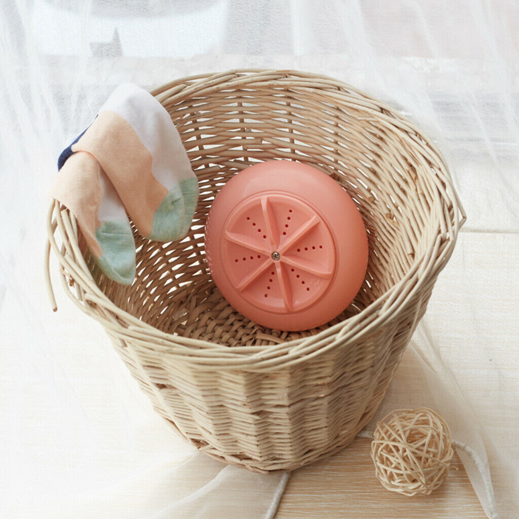 Compact Washing Machine Washer USB for Makeup Brush Towel Pants Travel RV