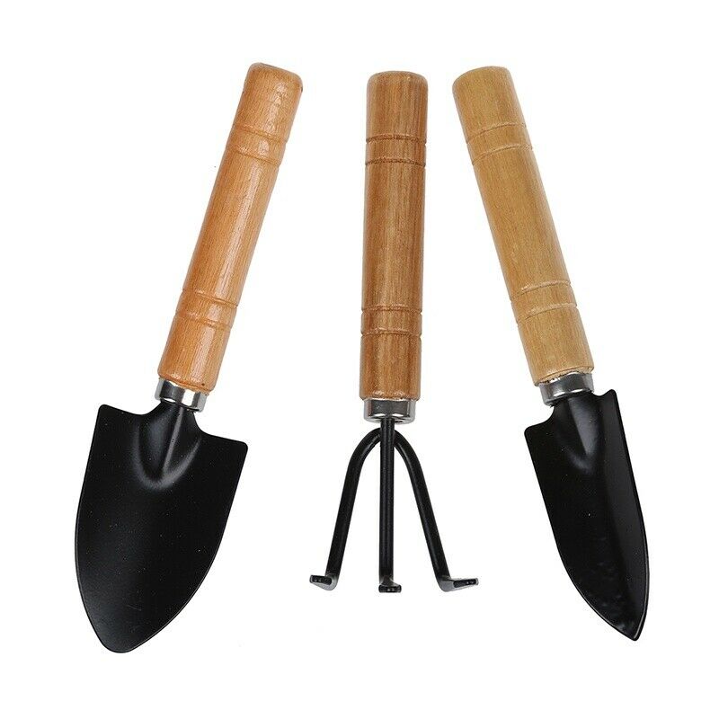 Hollow Out Doublet Shovel Beaker Handle Wooden Iron Gardening Tools Z5A3A3