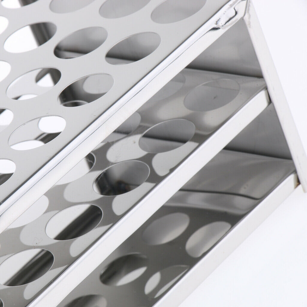 Stainless Steel Lab Test Tube Rack Holder