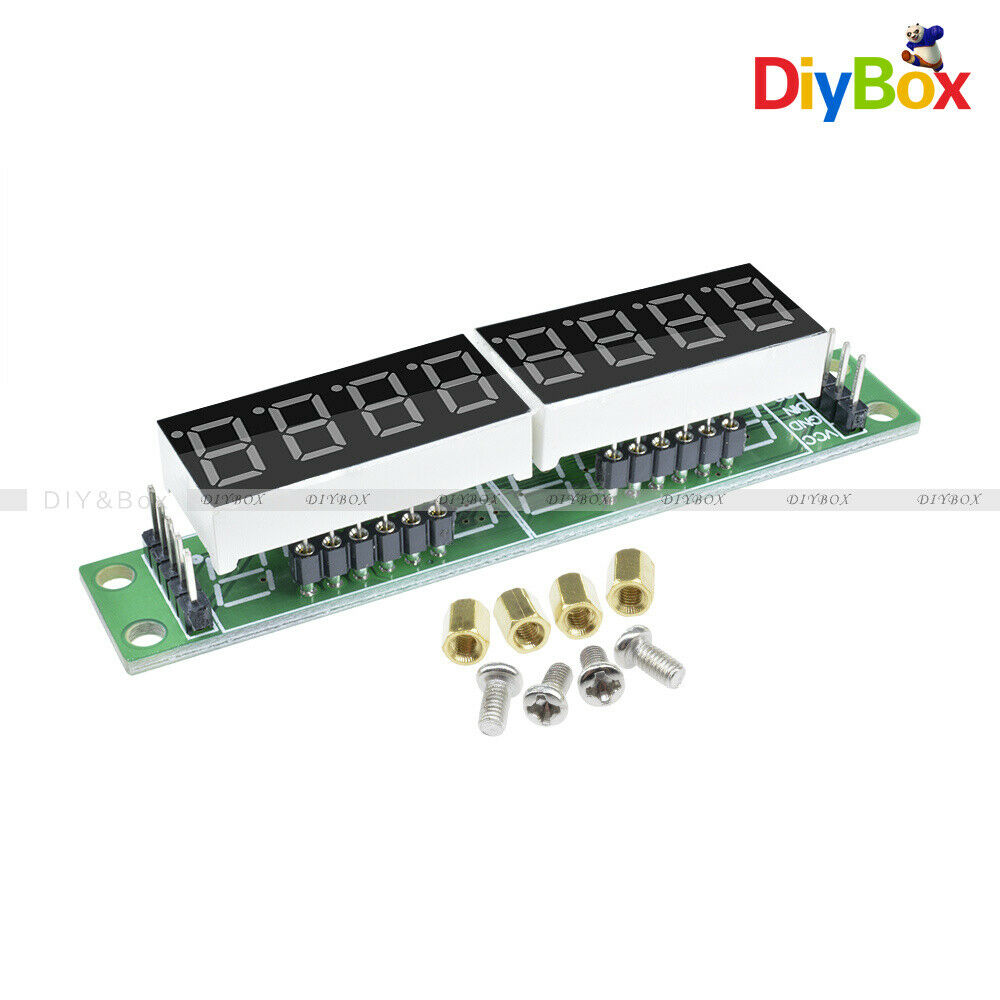 10PCS MAX7219 Digital Tube 8-Digit Display Control Module Red For Arduino