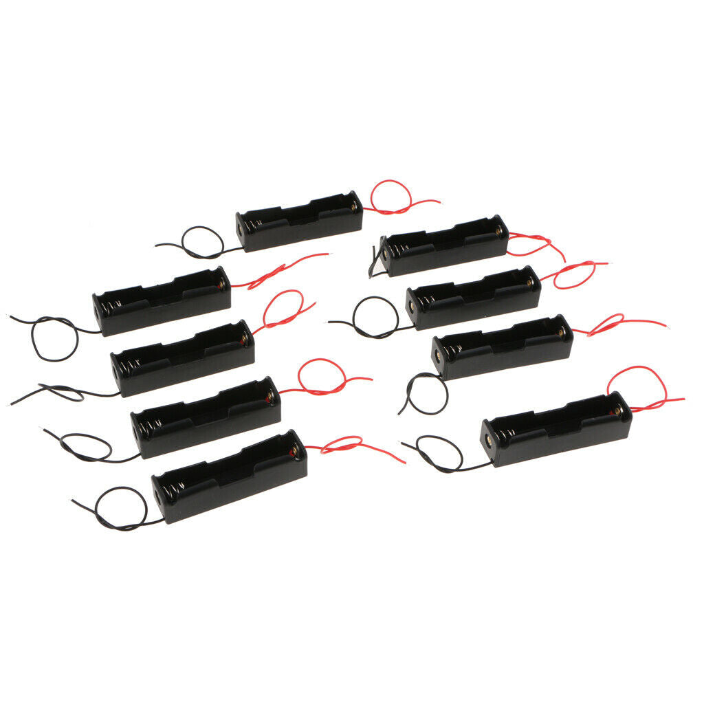 Lot 9 Pcs Portable Battery Case Cover Holder Storage Box for 18650 Batteries