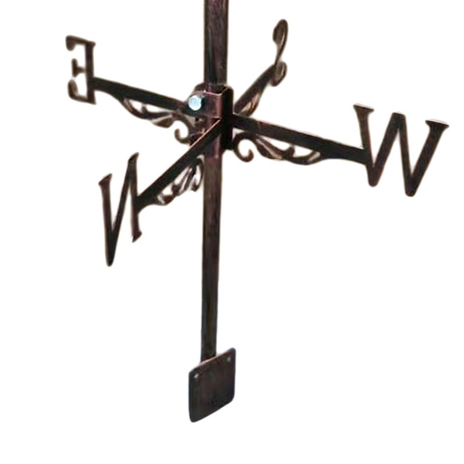 Stainless Iron Rooster Weathervane Weather Vane Yard Garden Farm Ornament