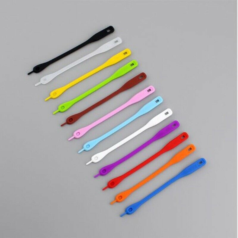 12pcs/set Silicone Colorful Glass Bottle Drink Cup Marker Cup Identify Label