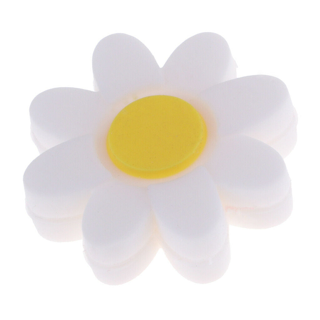 2X Tennis Racket Vibration Dampeners Squash Racquet Shock Absorber White