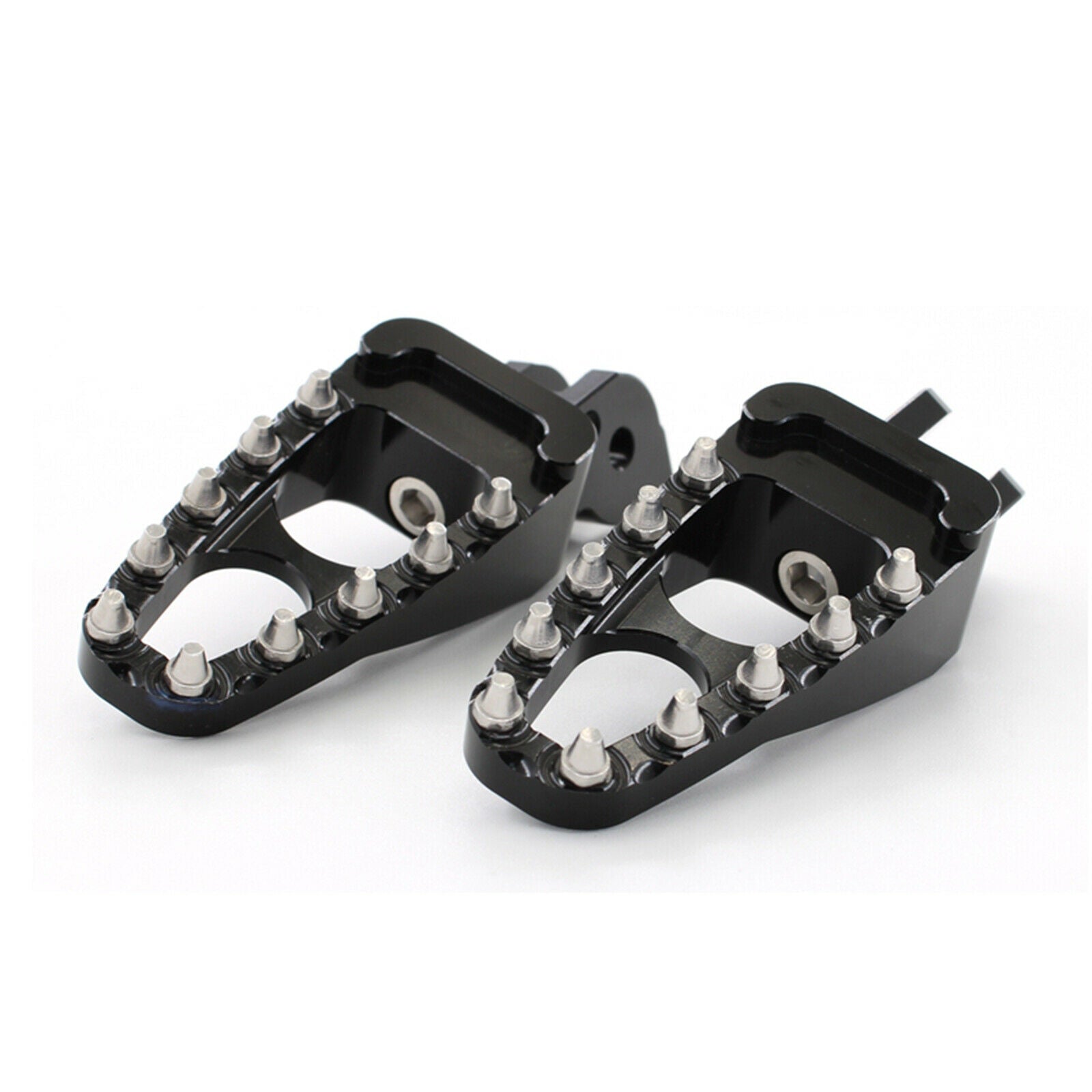 New Foot Pegs Footrest Foot Pedals for Ducati 400 800 1100 15-20 Front Black
