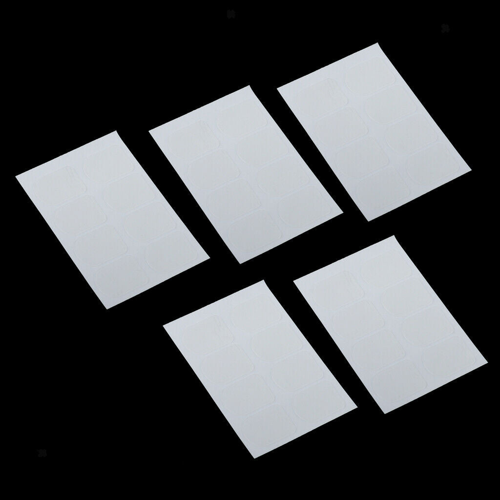 40x Sax Mouthpiece Patch Pad Rubber Cushions Saxophone Pads for Saxophone