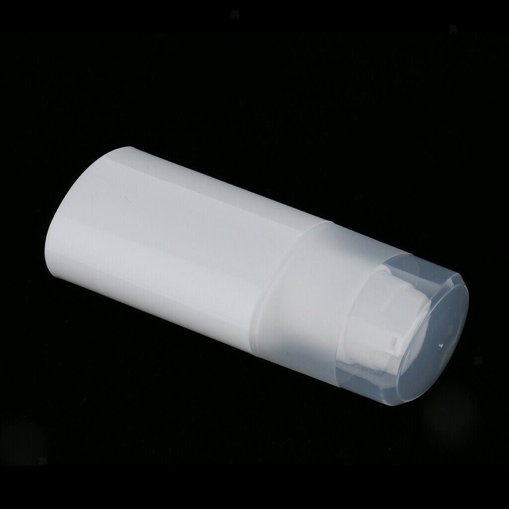 3 Pieces Empty Refillable Airless Lotion Pump Cosmetic Bottle With 3 Funnels